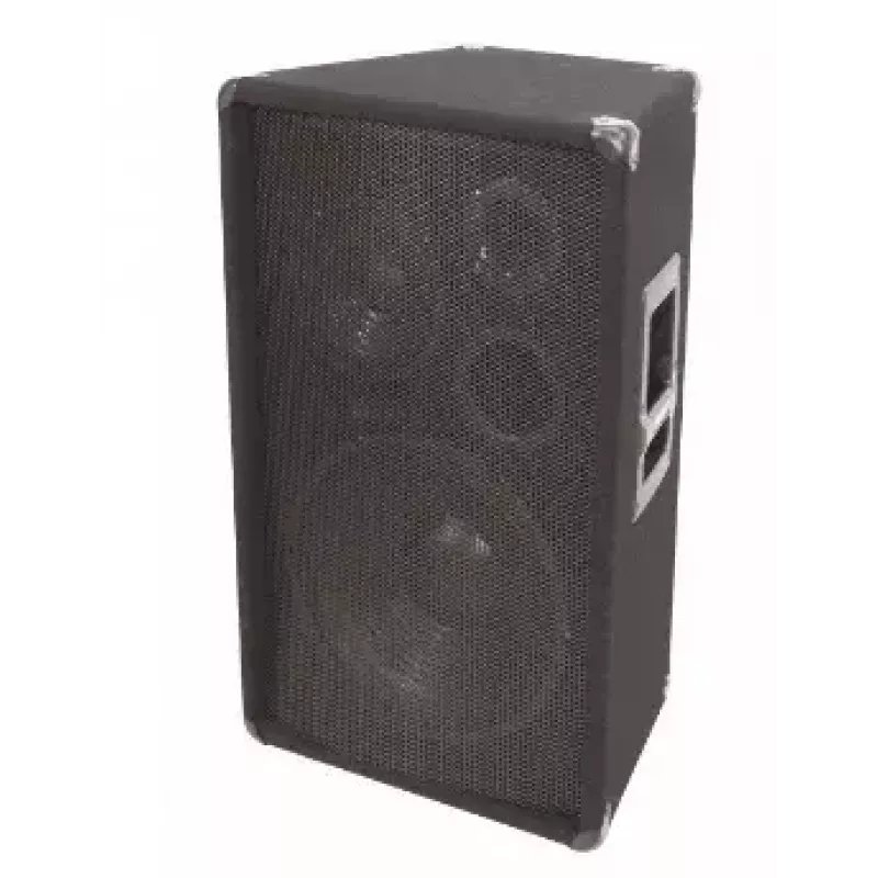 Altavoz de 3 vías Omnitronic TMX-1230 negro con cable 400 W