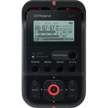 Grabadora de audio digital Roland R-07-BK