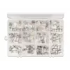 Delock 66811 juego de conectores coaxiales de crimpar, 70 uds., 75 Ohm, BNC/TNC/F