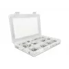 Delock 66811 juego de conectores coaxiales de crimpar, 70 uds., 75 Ohm, BNC/TNC/F