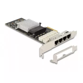 DeLOCK 88610 tarjeta de interfaz PCIe RJ-45 Intel i350 4 Gbit/s