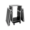 Hardcase Roadinger 30109132 aluminio negro plata 555x630x985mm