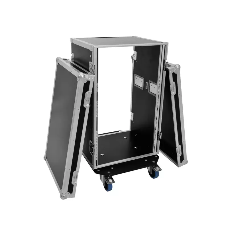 Hardcase Roadinger 30109132 aluminio negro plata 555x630x985mm