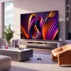 Hisense 100E77NQ PRO 254 cm (100 pulgadas) 4K Ultra HD QLED Smart TV, VIDAA, HDR, 500 cd/m², negro