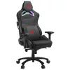 Silla gamer universal ASUS ROG Chariot X asiento acolchado negro