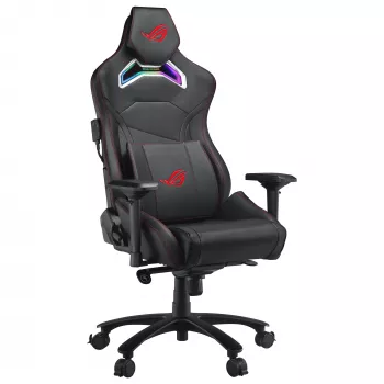 Silla gamer universal ASUS ROG Chariot X asiento acolchado negro