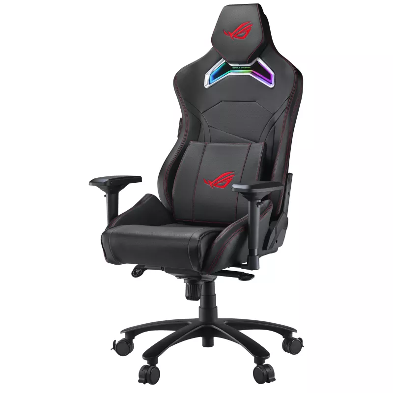 Silla gamer universal ASUS ROG Chariot X asiento acolchado negro