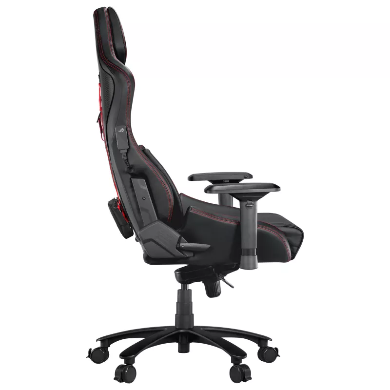 Silla gamer universal ASUS ROG Chariot X asiento acolchado negro