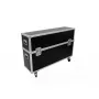 Flightcase Roadinger 31998012 contrachapado negro plateado 41,6 kg