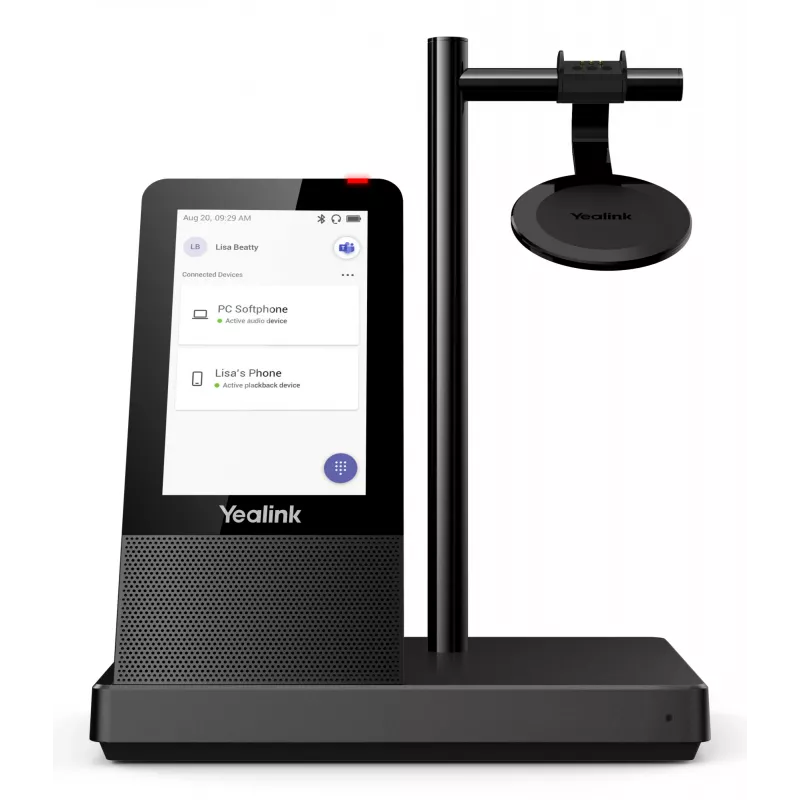 Sistema de audioconferencia personal Yealink WH66 DECT auricular inalámbrico MONO TEAMS