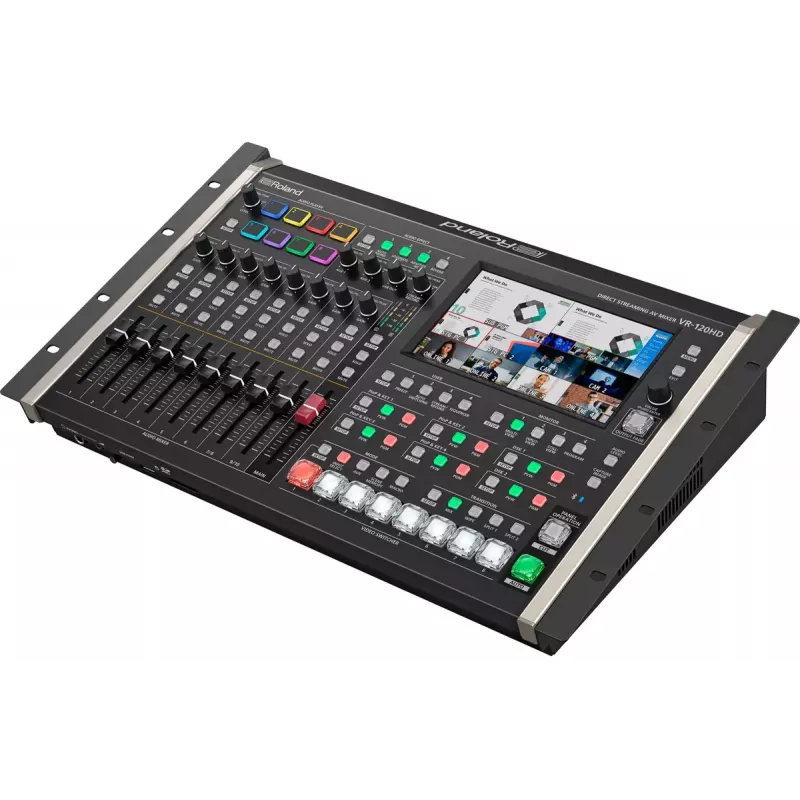 Mezclador de audio Roland VR-120HD 42 canales 24 bits 48 kHz negro
