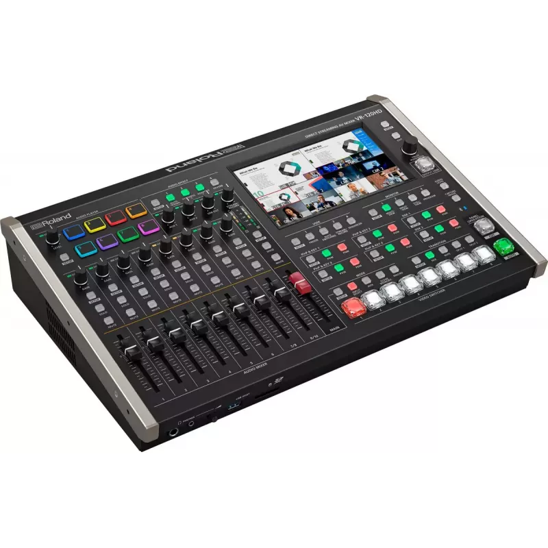 Mezclador de audio Roland VR-120HD 42 canales 24 bits 48 kHz negro