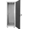 Armario de red Intellinet de 19 inch – independiente, 32HE, 800x800mm (ancho x fondo), gris, Flatpack, máx. 1500kg, cierre multipunto de puerta, una cerradura por panel lateral, profundidad útil de 123 a 573mm, IP20, rack, acero