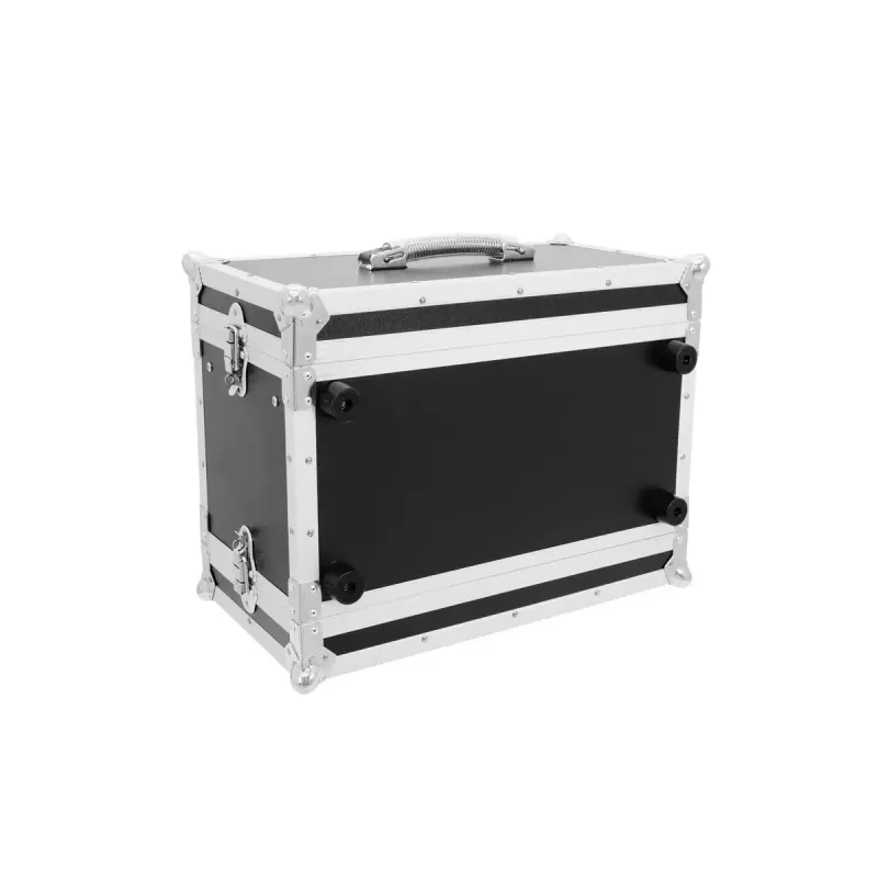 Flightcase Roadinger 30107193 contrachapado negro plata 6,1 kg