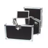 Flightcase Roadinger 30110003 contrachapado negro plata 11 kg