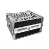 Flightcase Roadinger 30110003 contrachapado negro plata 11 kg