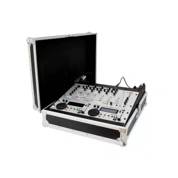 Flightcase Roadinger 30111561 contrachapado negro plata 9,2 kg