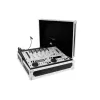 Flightcase Roadinger 30111561 contrachapado negro plata 9,2 kg