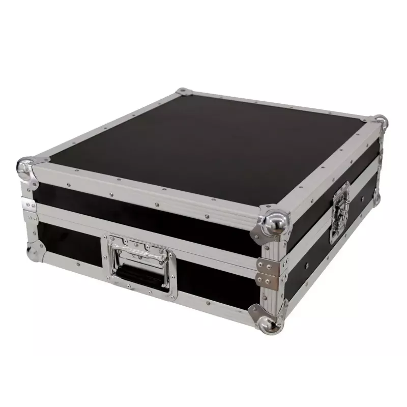 Flightcase Roadinger 30111561 contrachapado negro plata 9,2 kg
