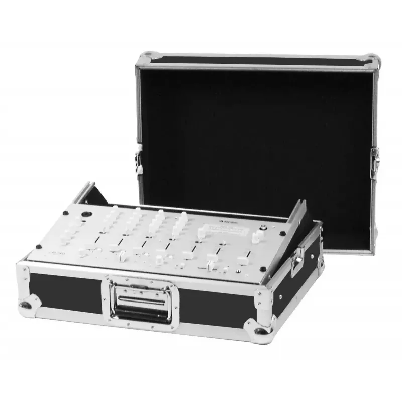 Flightcase Roadinger 30111560 contrachapado negro plata 7,7 kg