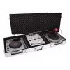 Hardcase Roadinger 30125356 para controlador DJ contrachapado negro plata