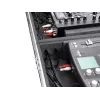 Flightcase Roadinger 30125346 controlador DJ contrachapado negro plata
