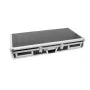 Flightcase Roadinger 30125346 controlador DJ contrachapado negro plata