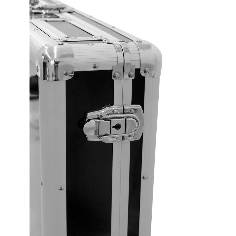 Hardcase Roadinger 30125342 para controlador DJ contrachapado negro plata