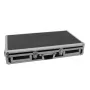 Hardcase Roadinger 30125342 para controlador DJ contrachapado negro plata