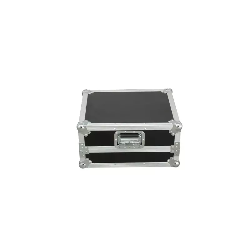 Flightcase Roadinger 30111563 contrachapado negro plata 10,7 kg