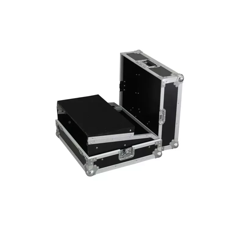 Flightcase Roadinger 30111563 contrachapado negro plata 10,7 kg