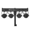 Foco para carril Eurolite 42109606 LED para interior redondo negro