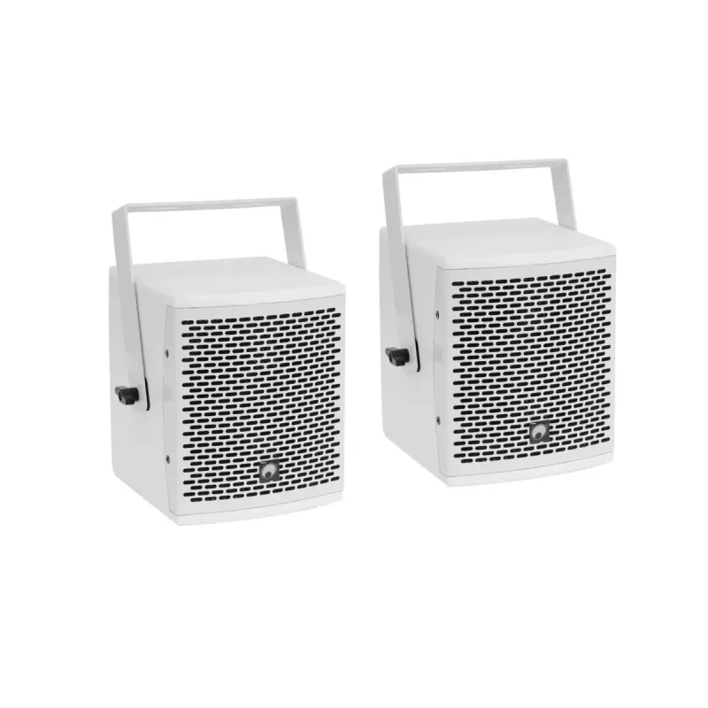 Altavoz Omnitronic 20000758 blanco con cable y sin cable
