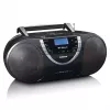 Reproductor de CD personal Lenco SCD-600 negro plata DAB+ FM PLL