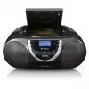 Reproductor de CD personal Lenco SCD-600 negro plata DAB+ FM PLL