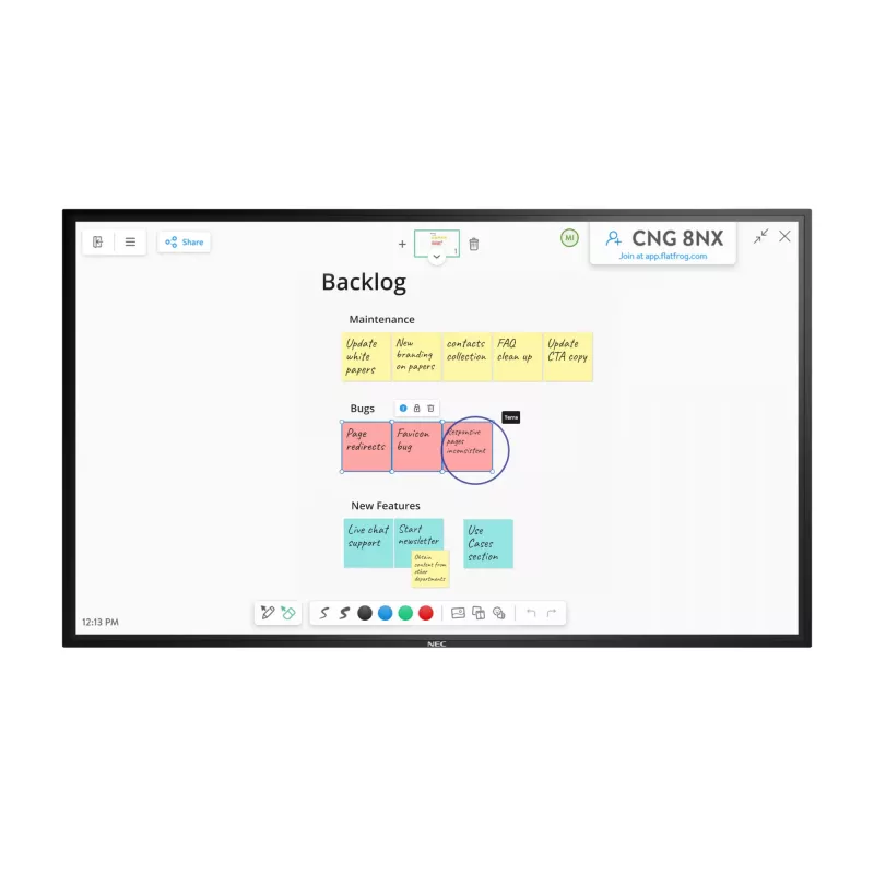 NEC MultiSync M861 IGB pantalla plana digital signage 2,18 m (86
