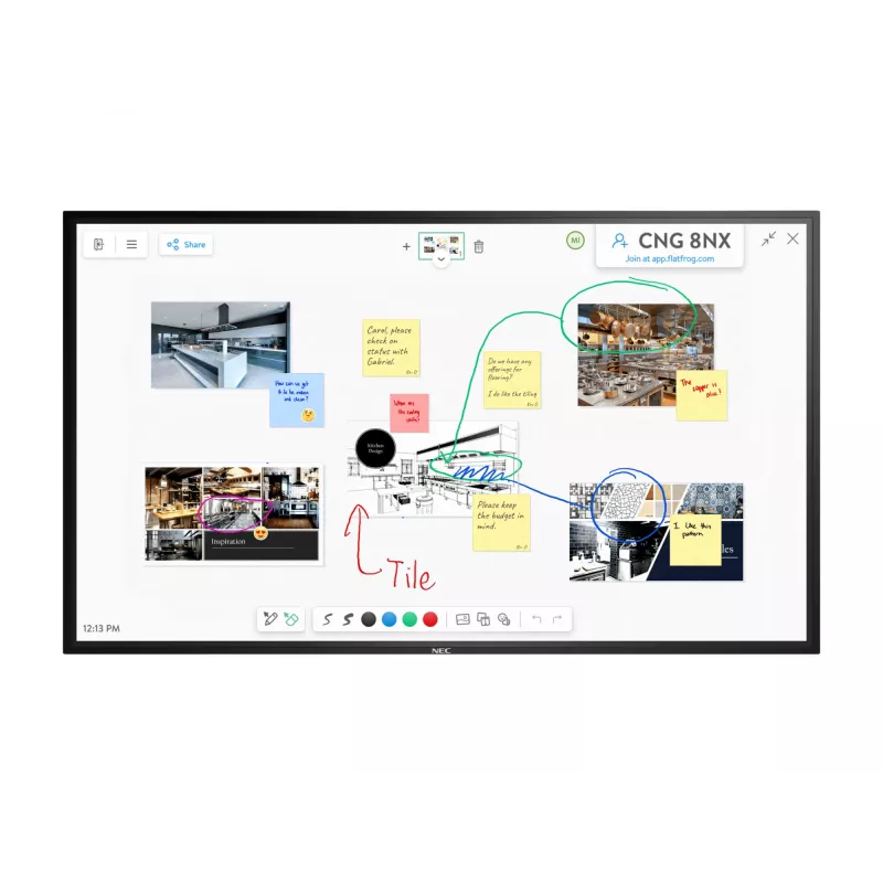 NEC MultiSync M861 IGB pantalla plana digital signage 2,18 m (86