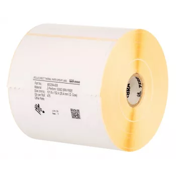 Zebra Z-Perform 1000T Etiqueta autoadhesiva Blanca