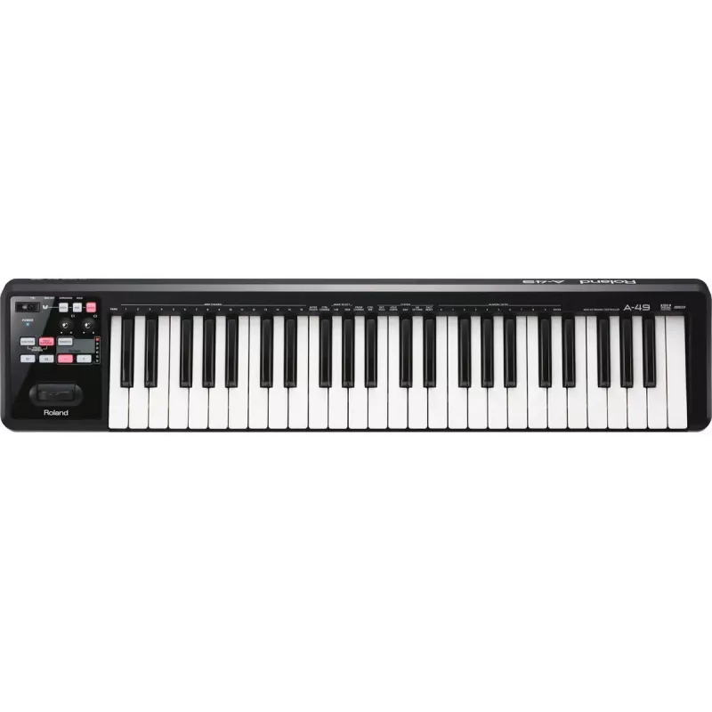 Teclado MIDI Roland A-49 49 teclas USB Negro Blanco