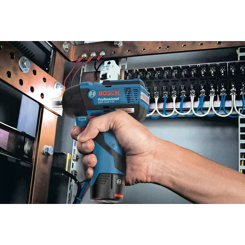 Atornillador de impacto Bosch GDS 10.8 V-EC Professional 3/8 pulgadas 2600 rpm 115 N⋅m