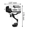 Atornillador de impacto Bosch GDS 10.8 V-EC Professional 3/8 pulgadas 2600 rpm 115 N⋅m