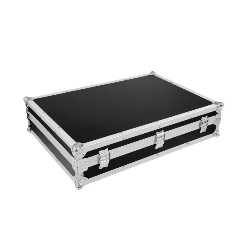 Maletín portadocumentos Roadinger 30126213 contrachapado negro plata 7 kg