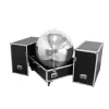 Flightcase Roadinger 31000433 contrachapado negro plata 69,8 kg