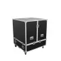 Flightcase Roadinger 31000433 contrachapado negro plata 69,8 kg