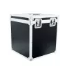 Flightcase Roadinger 31000430 contrachapado negro plata 7,3 kg