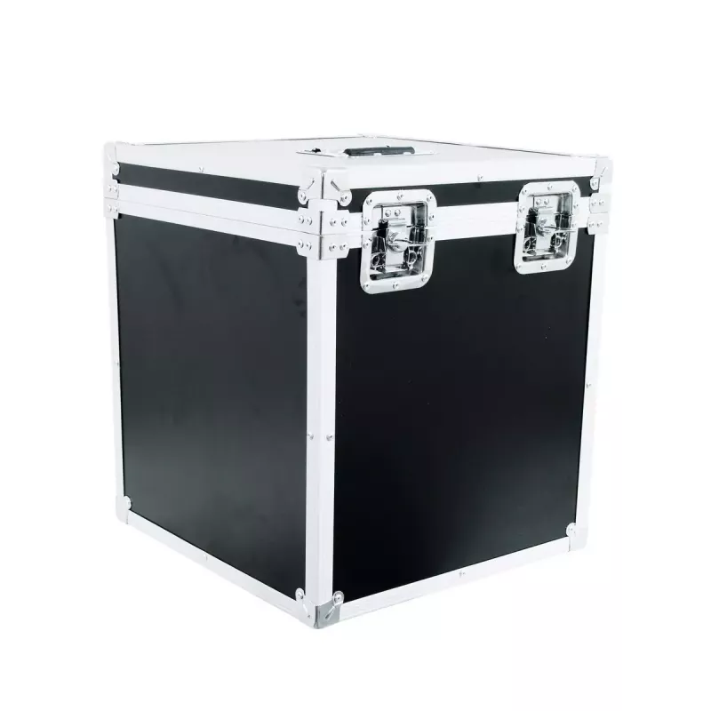 Flightcase Roadinger 31000430 contrachapado negro plata 7,3 kg