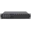 Intellinet carcasa para convertidores de medios de 14 ranuras, incluye fuente de alimentación redundante, montaje en rack de 19 inch, 2U