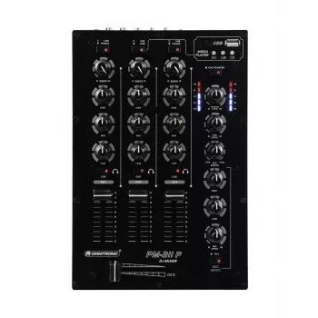 Mesa de mezclas de audio Omnitronic 10006879 3 canales 20 - 20000 Hz negro