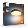 Philips Hue White Ambiance Enrave lámpara de techo M, 2400 lm, con interruptor regulador, negra