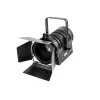 Foco de carril Eurolite 41602080 para interior redondo negro